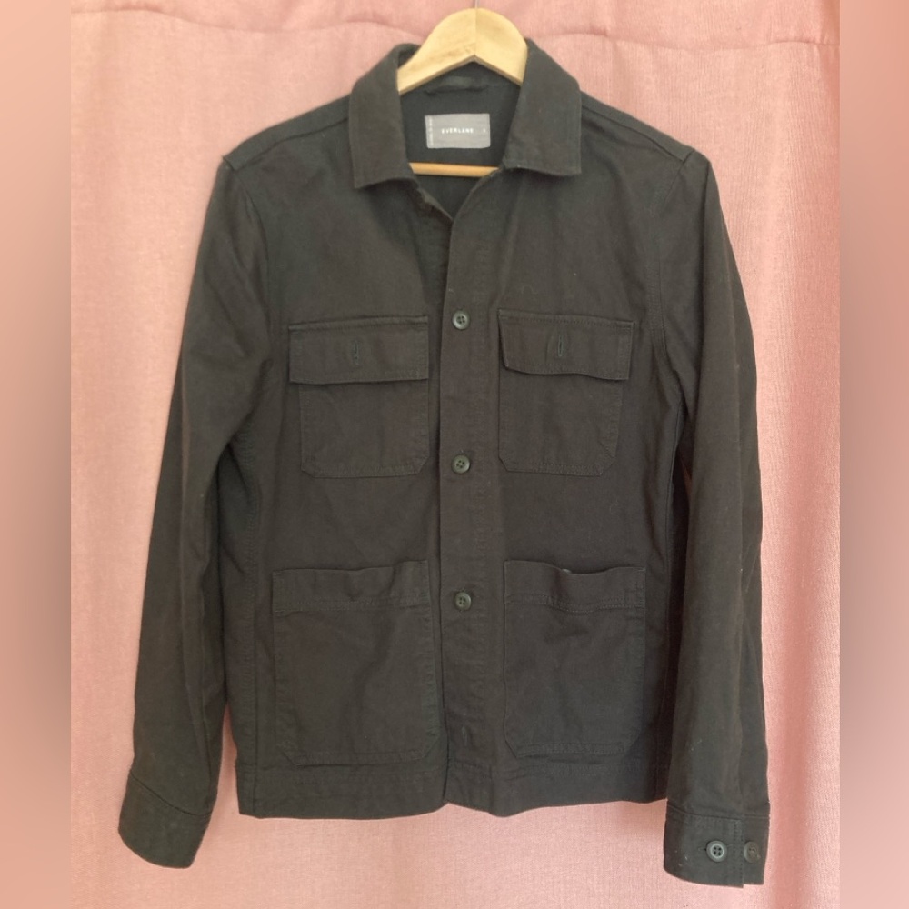 Everlane Forest Green 4 Pocket Chore Jacket Size S